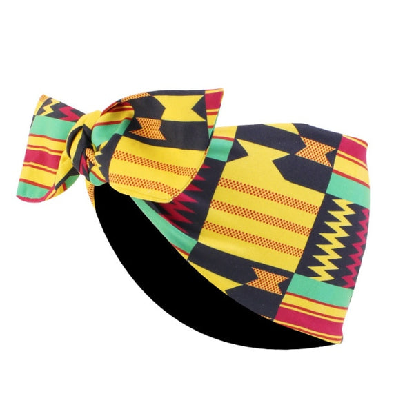 African Pattern Print Headband for Women